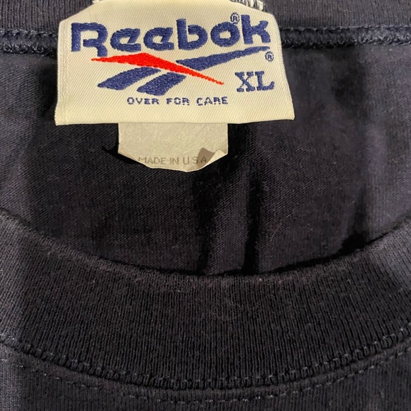 Vintage Reebok Navy Blue Athletic Tank Mens Size XL - Picture 2 of 5